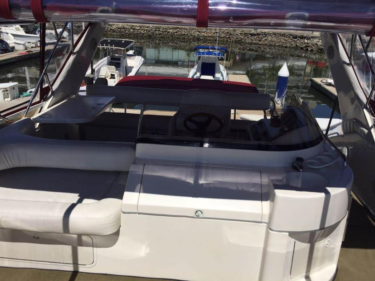 a boat parked at a dock