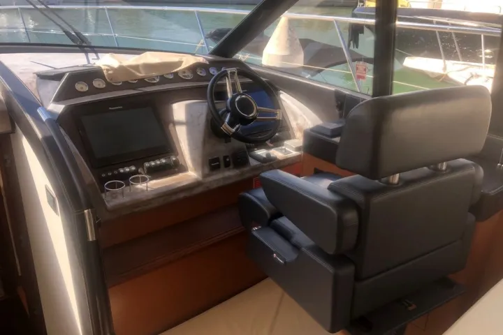 a car parked in front of a window