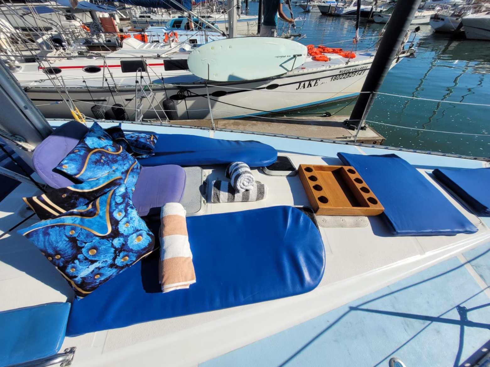 a boat sitting on top of a table