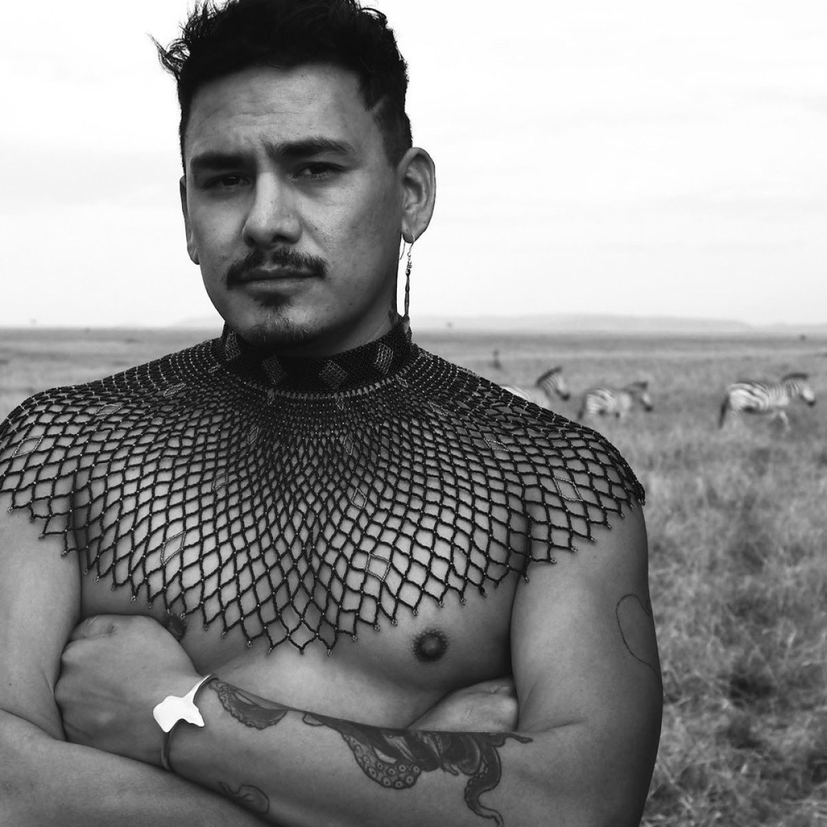 a person posing for the camera