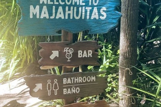 a close up of a sign