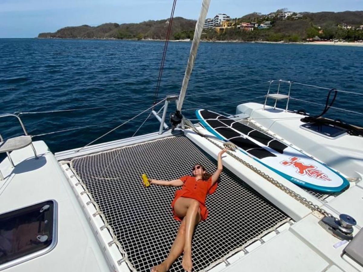 a small boat in a body of water