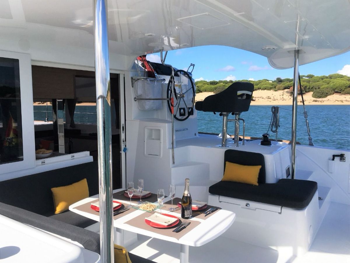 a boat sitting on top of a table