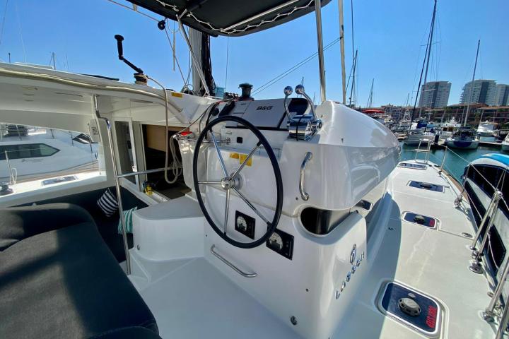 a close up of a boat