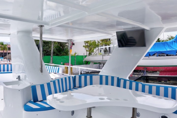 a plane sitting on top of a table