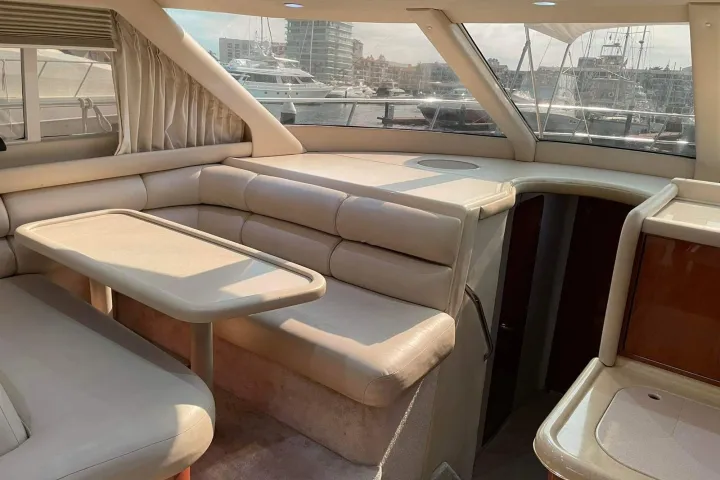 a chair sitting in front of a window