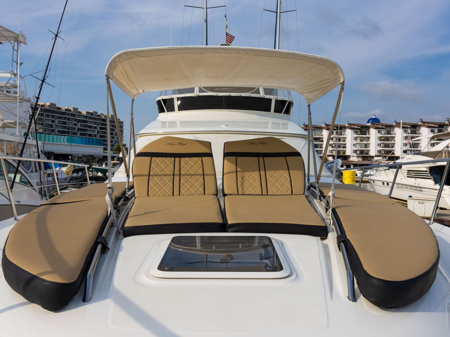 a boat sitting on top of a table