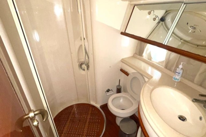 a close up of a sink and a mirror