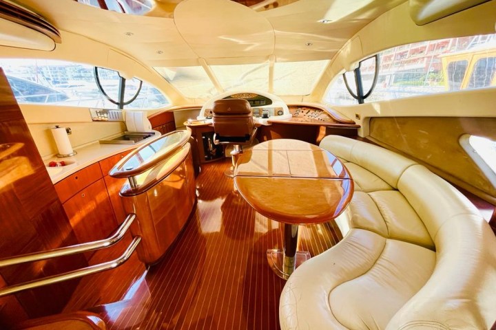 a plane sitting on top of a table