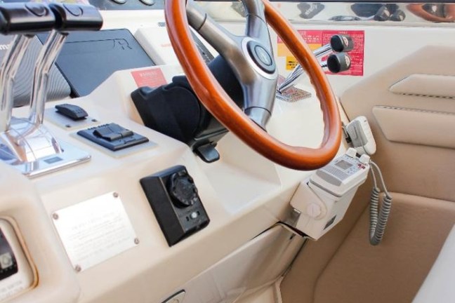 a small boat in a room