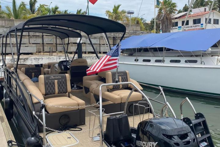a boat parked on the side of a vehicle