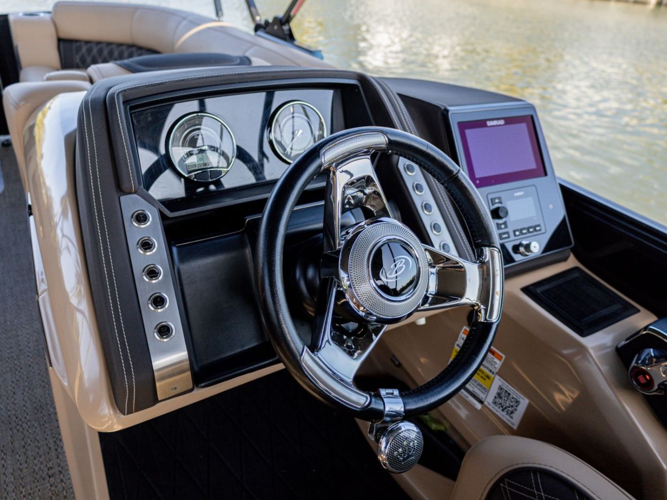 a motorcycle parked on the side of a car