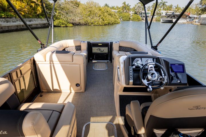 a small boat in a body of water